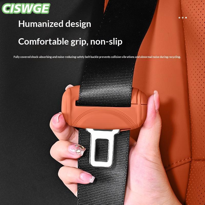 [CISWGE Auto] 1pcs Silicone an toàn xe hơi vành đai chống xước nút Bìa bảo vệ trường hợp phổ quát xe vành đai an toàn ổ cắm bảo vệ Bìa Giá 25,651 Đồng*Miễn phí vận chuyển