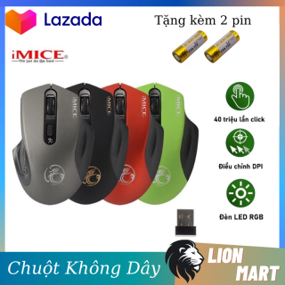 Chuột Gaming IMICE G1800 Chuột Bluetooth Thiết Kế Đạp Mắt Phù Hợp Với Tất Cả Công Việc - Bảo Hành 12 Tháng thumbnail