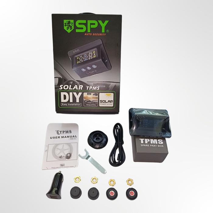 PROMO- TPMS UNTUK MOBIL SEDAN SPY X3 EXTERNAL - HELLO SHOPIES Harga 1,245,000 rupiah*Gratis Ongkir