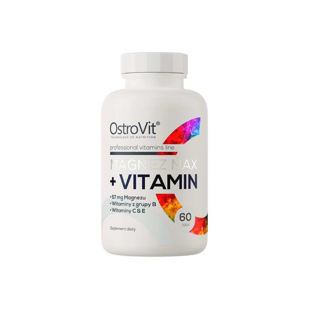 Ostrovit Magnez Max + Vitamin - Cải Thiện Giấc Ngủ, Cân Bằng Điện Giải
