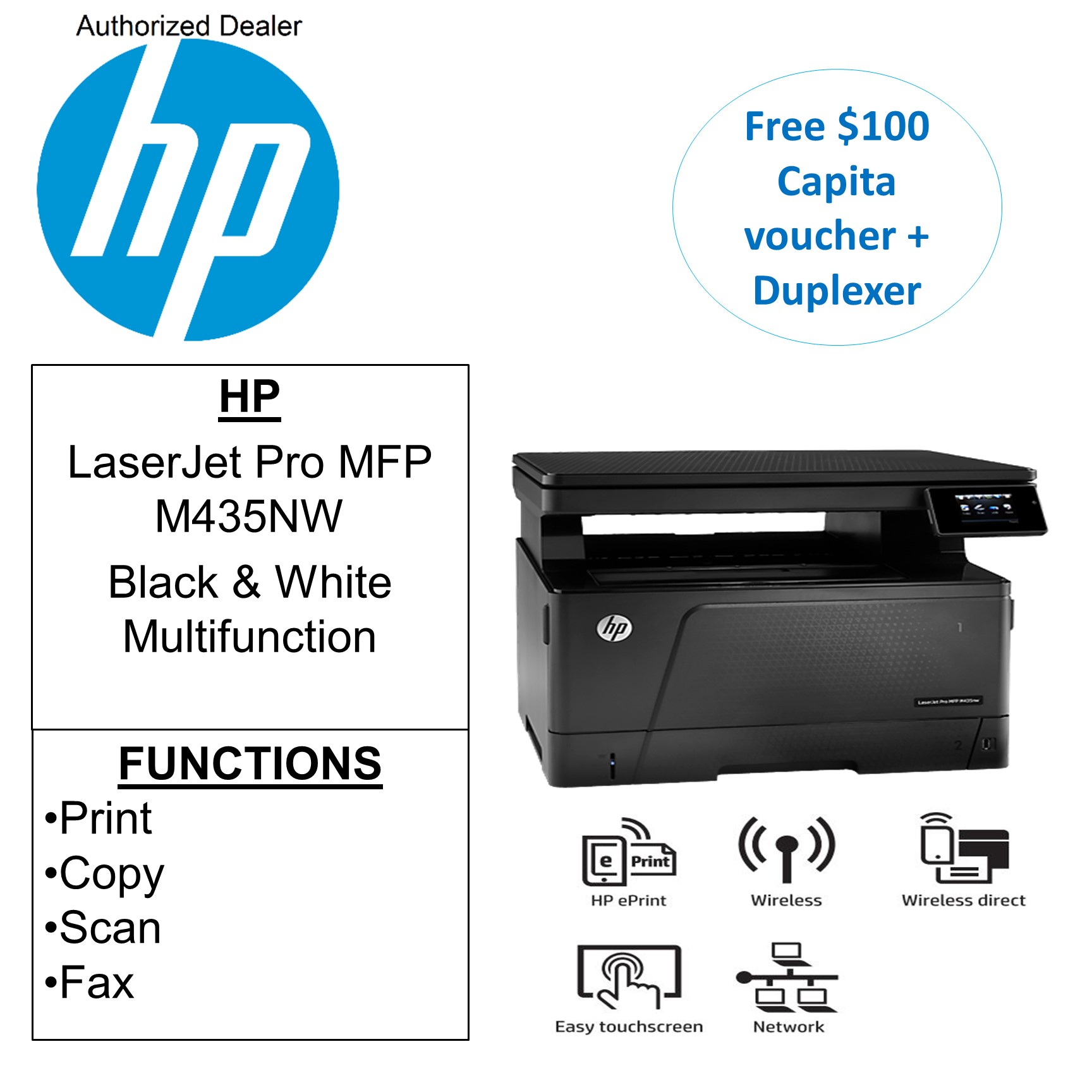 hp printer 454dw