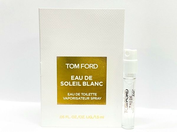 [CÓ BILL US] [AUTH 1000%] Vial Sample Mẫu thử Nước hoa chính hãng - Tom Ford Soleil Blanc EDT 1.5ml