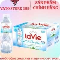 Nước khoáng thiên nhiên LAVIE vị dịu nhẹ chai 500ml