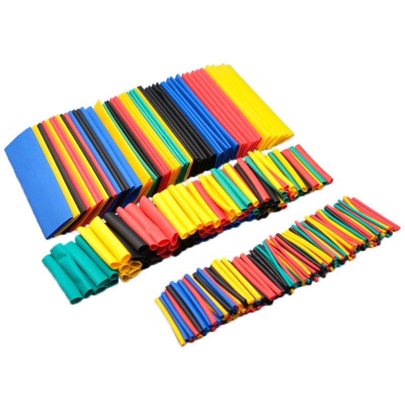Bbw 164 Chiếc Ống Co Nhiệt Bộ Cách Nhiệt Tay Dây Điện Bọc Cáp Các Loại Bộ Có Cho Ốp Lưng Co Rati