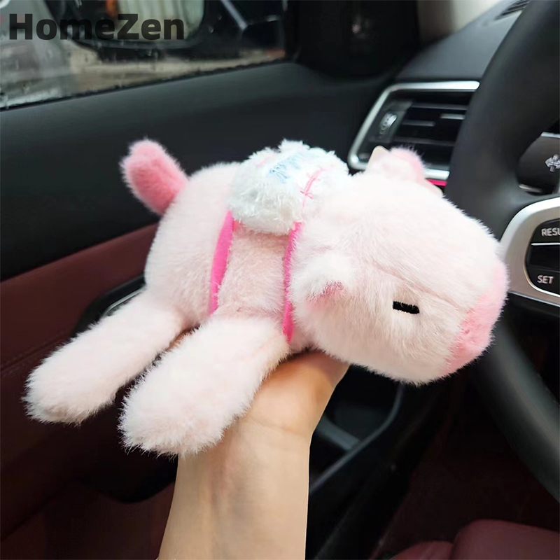 HomeZen Capybara vỗ tay Vòng Tròn Đồ chơi Slap Snap quấn dây đeo cổ tay Vòng đeo tay fluffty Thú nhồ