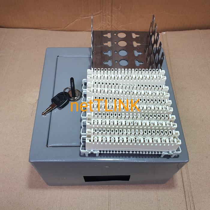 PROMO BOX MDF TELEPON 50 PAIR / TERMINAL BOX LSA 50 PAIR - Locklokey Harga 370,000 rupiah*Gratis Ongkir