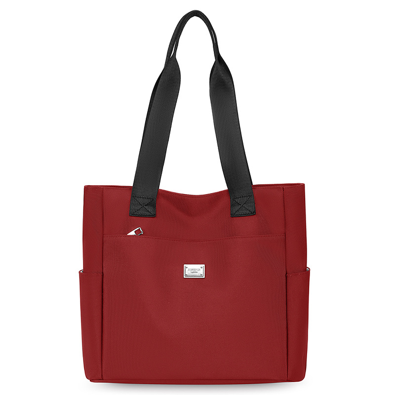 Movi Katie Túi Mẹ Mẫu Mới Túi Tote Vải Oxford Xách Tay Dung Tích Lớn Thời Trang Một Vai Nylon Cho Nữ