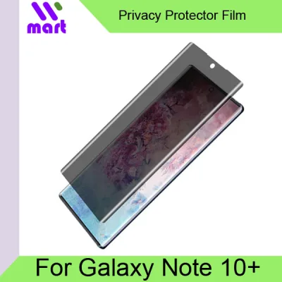 Samsung Galaxy Note 10 Plus Privacy Screen Protector (Not Tempered Glass) / For Samsung Note 10+