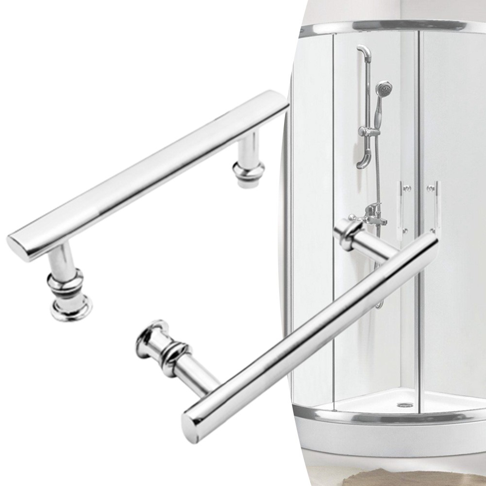 【Ông show】 núm cửa nhà tắm hiện đại 220mm cho thay thế dễ dàng trong cửa kính