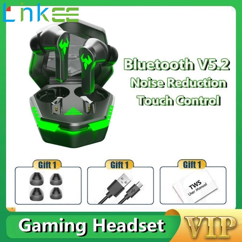 N35 8D Stereo Game TWS Mobile Game Earphones Low Latency Competitive Headset Bluetooth 5.2 Noise Reduction HIFI Call ราคา 213 บาท*ส่งฟรี