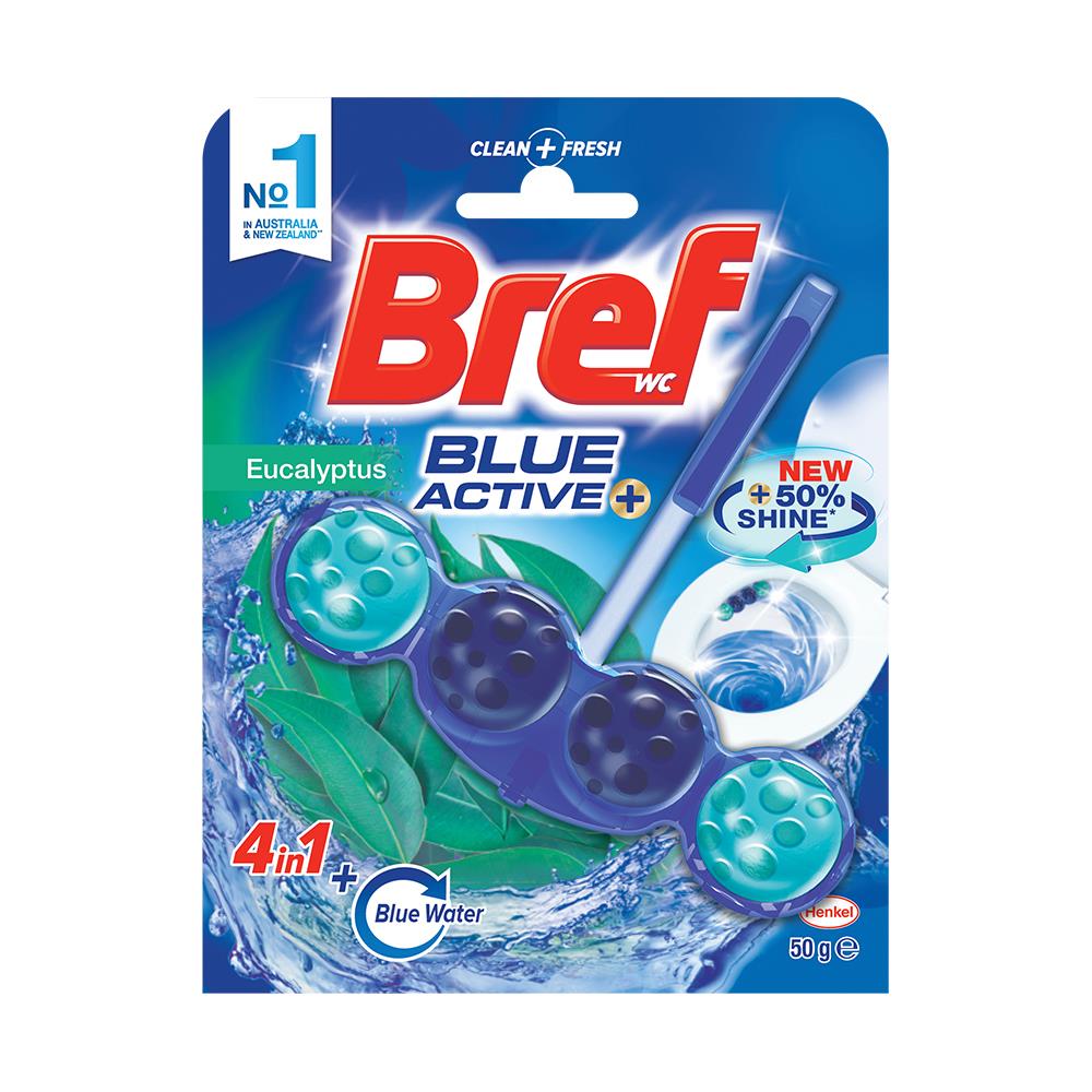 พร้อมส่ง! ก้อนทำความสะอาดสุขภัณฑ์ BREF 51g 4 ชิ้น ACTIVE OCEAN TOILET BOWL CLEANER TABLETS BREF 51G 4PCS ACTIVE OCEAN น้ำยาคุณภาพสูง ราคาถูก เก็บเงินปลายทางได้ ราคา 163 บาท*ส่งฟรี