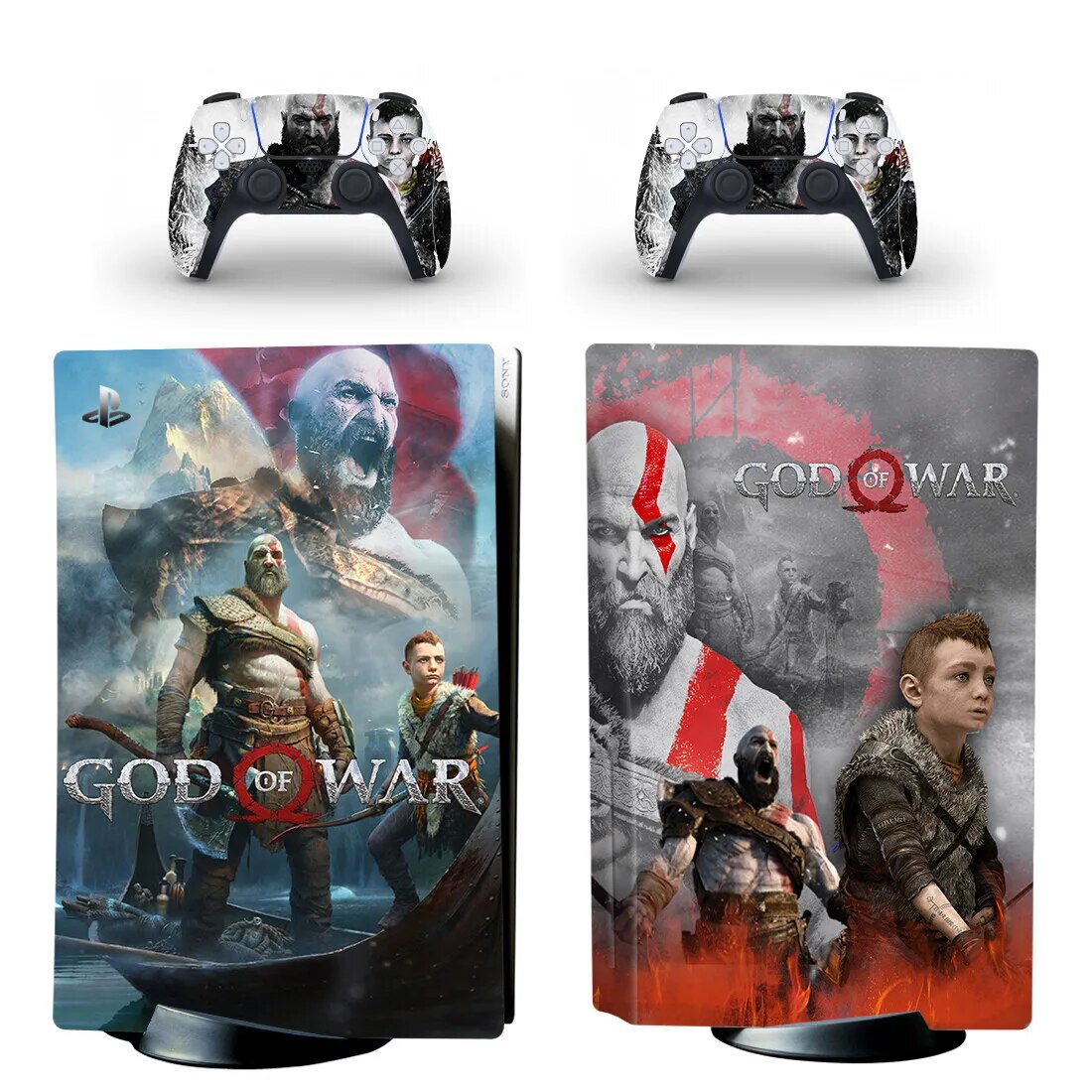 【Direct-sales】 Of War Ps5 Standard Disc Skin Sticker Decal Cover For 5 Console And Controllers Ps5 Disk Skin Sticker Vinyl