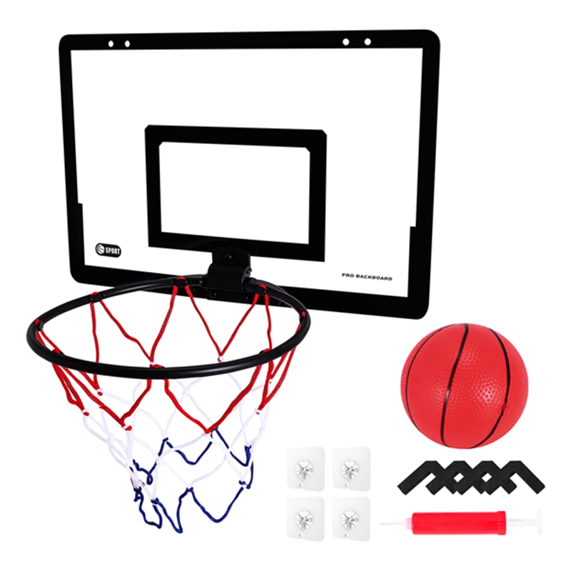 Portable Funny Mini Basketball Hoop Toy Kit Basketball Hoop Portable