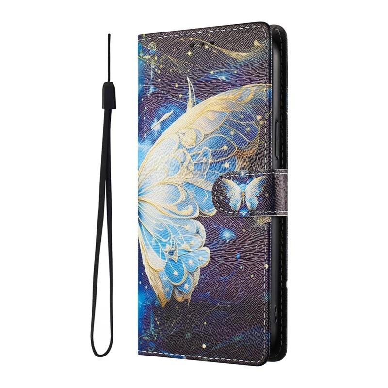 Fashion Leather Flip Case For ZTE Blade A33S A53 A54 V40 Nubia Focus Music 2 Neo V50 V60 Lite Design