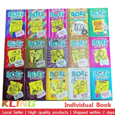 [SG stock] Individual book from Dork Diaries Collection by Rachel Renee Russell English Fiction book (total 16 Books)