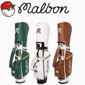 Candy Golf Club Bag with Rain-proof Cover, Green/White/Brown