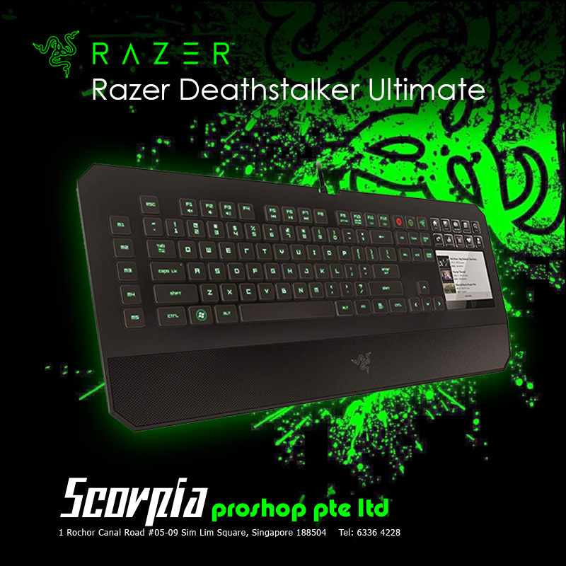 Razer Deathstalker Ultimate Gaming Keyboard Singapore