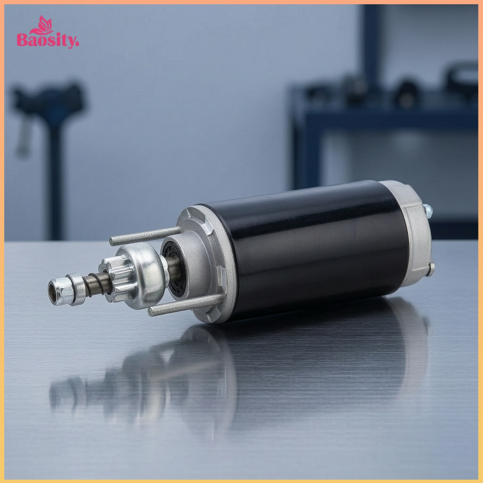 Baosity Marine Outboard Starter Motor 12V Starter Motor with Drive Gear Aftermarket Drive Pinion Gear Heavy Duty for Boat Owners ราคา 8,602 บาท*ส่งฟรี