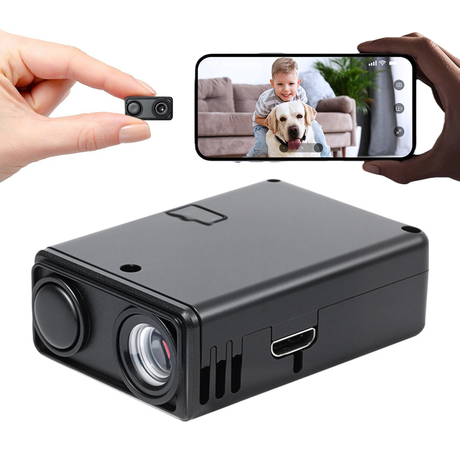 High-Resolution 4K Wireless Security Camera with Night Vision and Motion Detection ราคา 389 บาท*ส่งฟรี