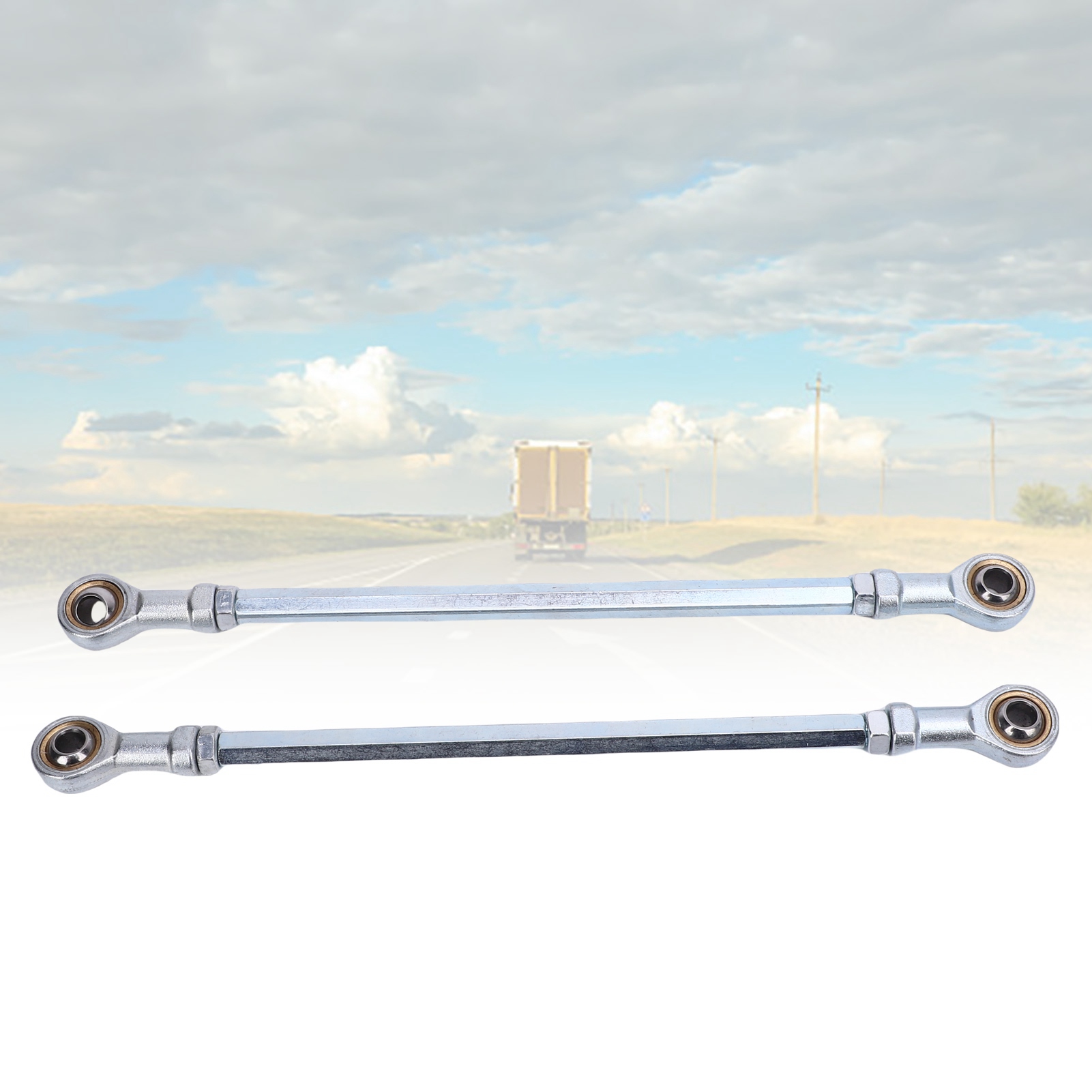 Drift Trike thanh kéo chỉ đạo trục thanh kéo độ cứng cao hợp kim thép khớp tròn thiết kế 275mm trung tâm lỗ fitment: Xe Go-Kart Xe Địa Hình Bốn bánh xe đạp mini