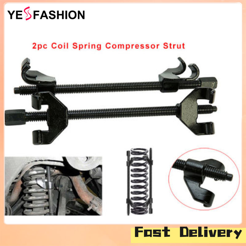 Yesfashion Store IN stock 2x 15" Coil Spring Shock Strut Compressor Remover Installer Suspension Auto Tool