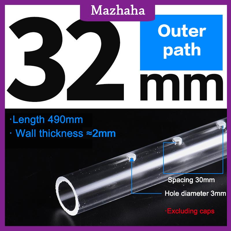 Mazhaha Bể cá lọc mưa phun Bar dòng chảy ra ống trong suốt Acrylic mưa vòi hoa sen Outlet Ống kit bể cá Bộ lọc bên ngoài accessries - 3