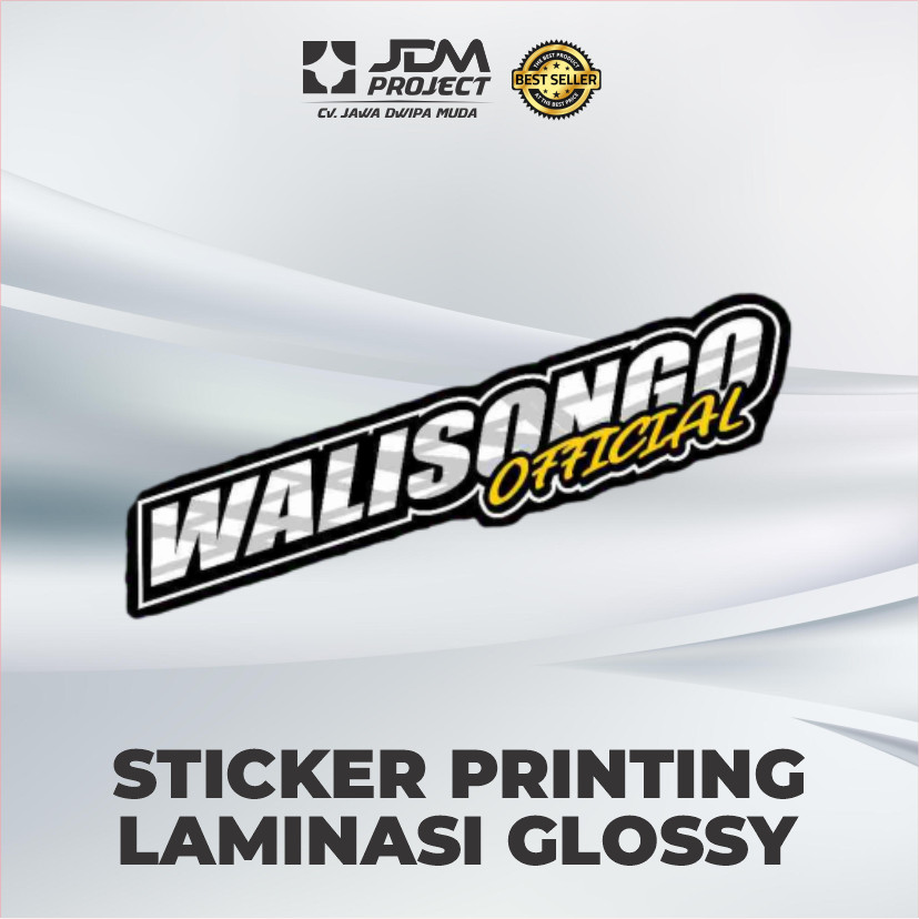 JDM Project - Stiker W9 Style 9Pcs Stiker Walisongo Terbaru Stiker Gl W9 Style Ws3