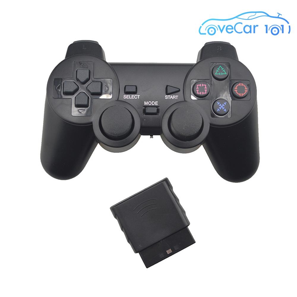 Wireless Game Controller Dual Vibration Gamepad For PlayStation2 PS2 ราคา  278 บาท*ส่งฟรี