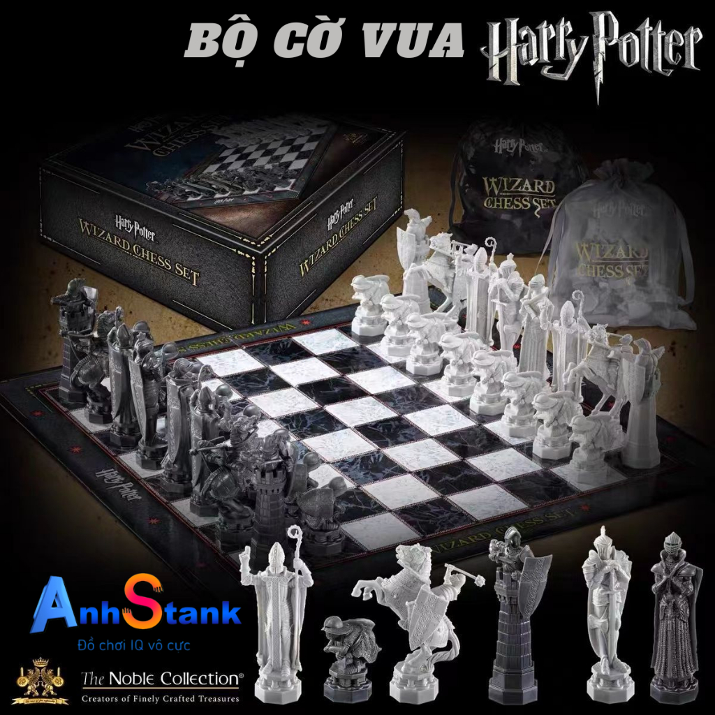 Bộ Cờ Vua Pháp Thuật Harry Potter Phiên Bản Đặc Biệt Cung Cấp bởi Anhstank