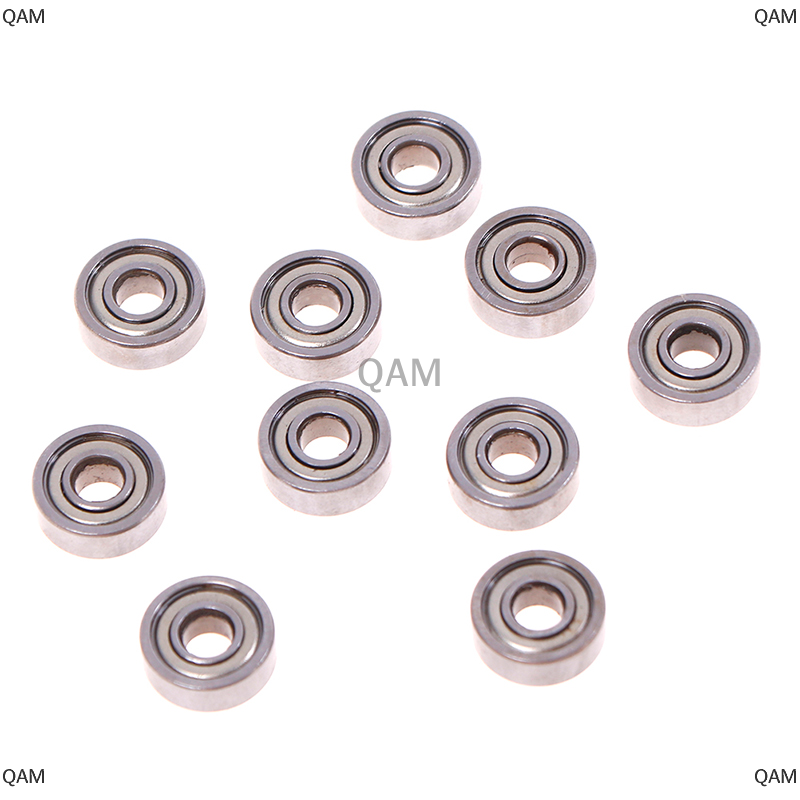 QAM 10PCS 5*14*5mm rãnh sâu hình cầu thép carbon vòng bi thu nhỏ 605zz