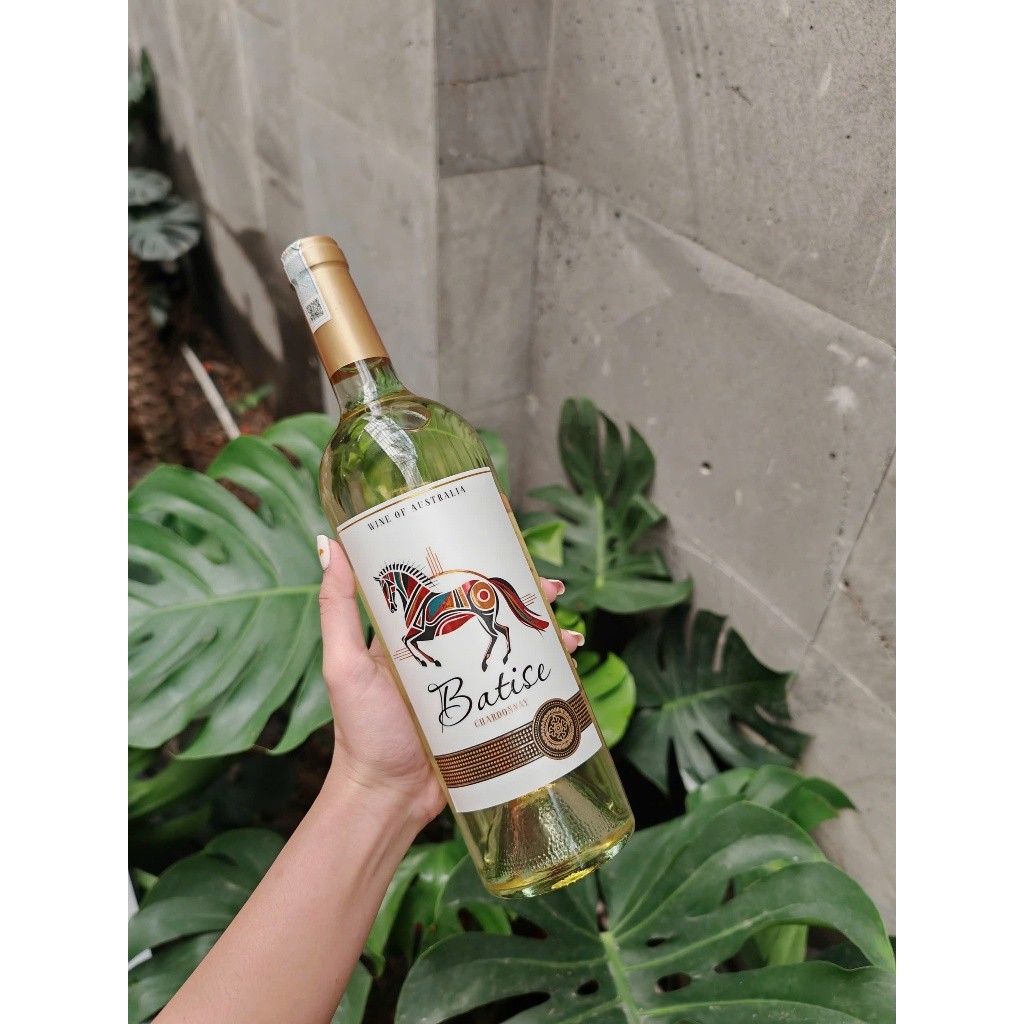 [Best Seller] Rượu vang trắng Úc Batise 750 ml mẫu vang gói quà 2026 siêu hot