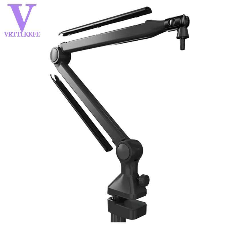 New Desktop Microphone Holder Adjustable Mic Cantilever Stand Suspension Boom Scissor Arm for Live Streaming