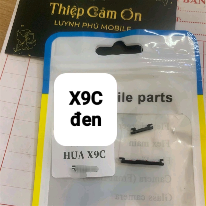 Nút nhựa nguồn âm lượng honor X9C