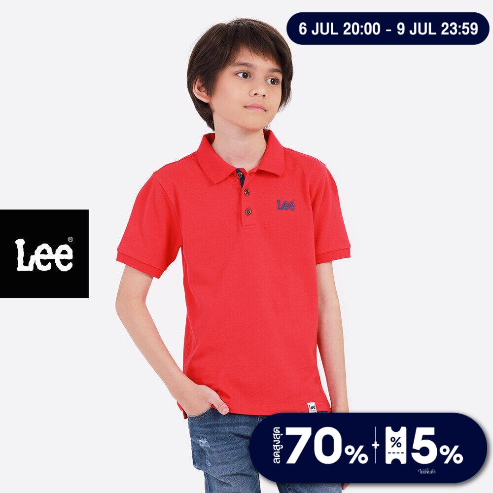 LEE KIDS เสื้อยืดโปโลเด็กผู้ชาย ทรง Polo Fit รุ่น LK K2003104 เสื้อโปโล เสื้อผ้า เสื้อผ้าเด็กผู้ชาย ราคา 693 บาท*ส่งฟรี