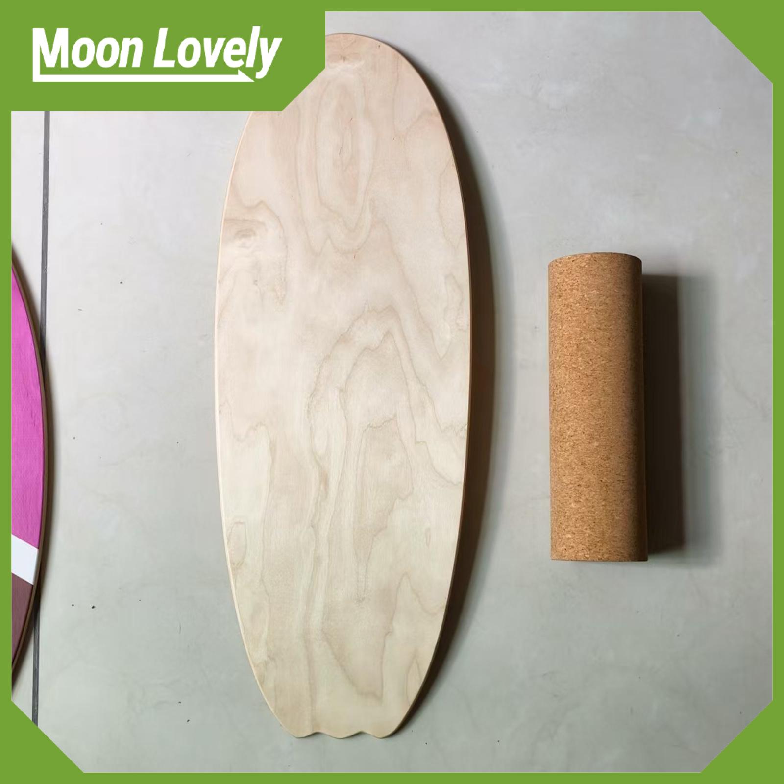 อุปกรณ์กีฬาและฟิตเนส Moon Lovely Balance Board Roller Board Surf Core Strength Stability กระดานโต้คลื่นในร่มสำหรับสโนว์บอร์ดโยคะ ราคา 14,786 บาท*ส่งฟรี