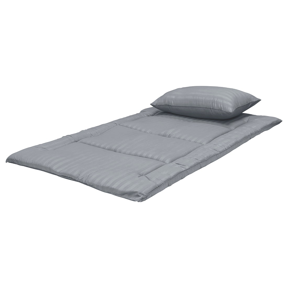 SB Design Square ที่นอนปิคนิค+หมอนหนุน PICASSO SMILE ริ้ว GREY ราคา 965 บาท*ส่งฟรี