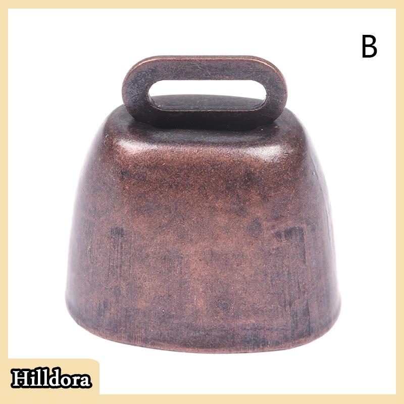 [Hilldora] Chuông đồng vật nuôi chuông móc kim loại chuông lớn sắc nét bò ngựa cừu chăn thả - 2