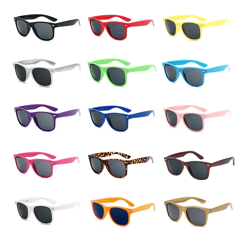 Lovatfirs 15 Pack Sunglasses For Party Women Men Kids Multicolor UV