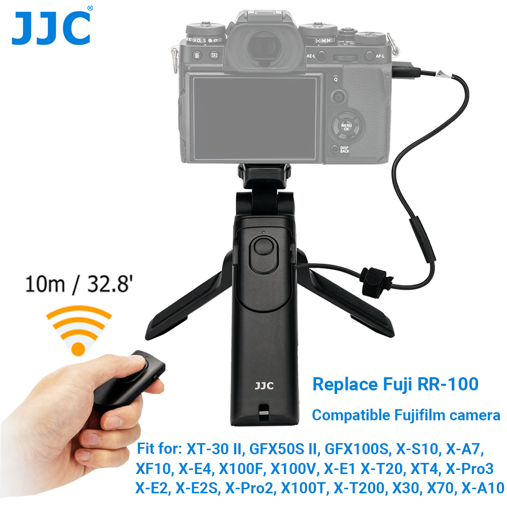 JJC RR-100 Bộ điều khiển từ xa cho máy ảnh Fujifilm Fuji XT30II GFX50SII