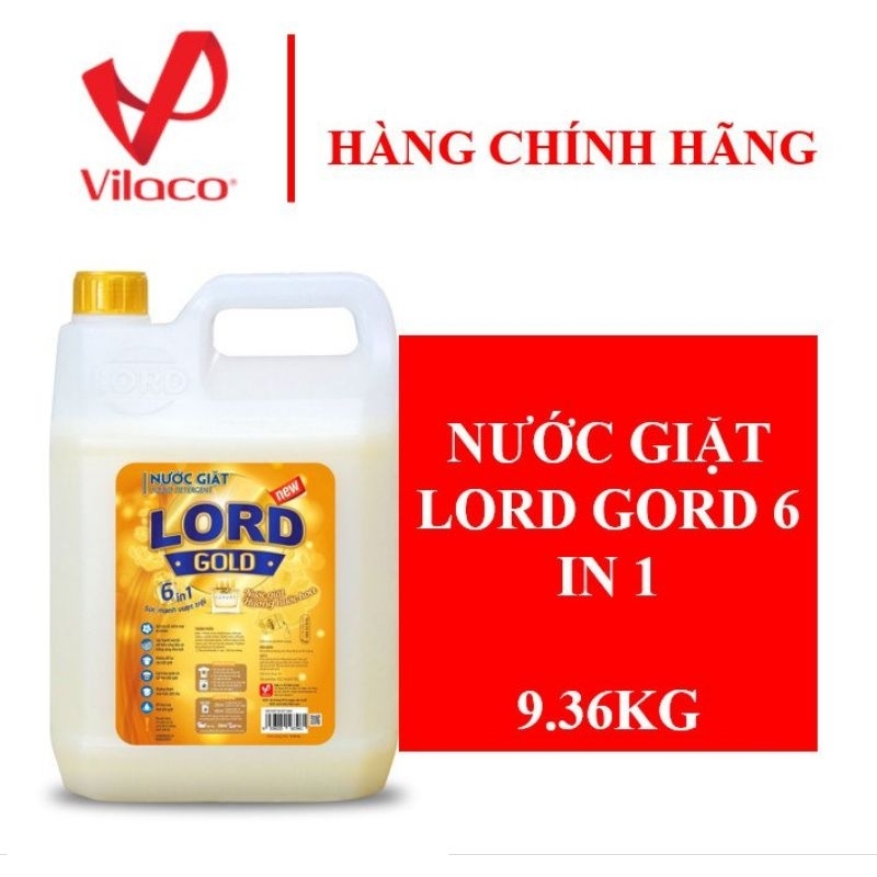 Nước giặt Lord can 9.36 kg, giao hỏa tốc kèm quà tặng