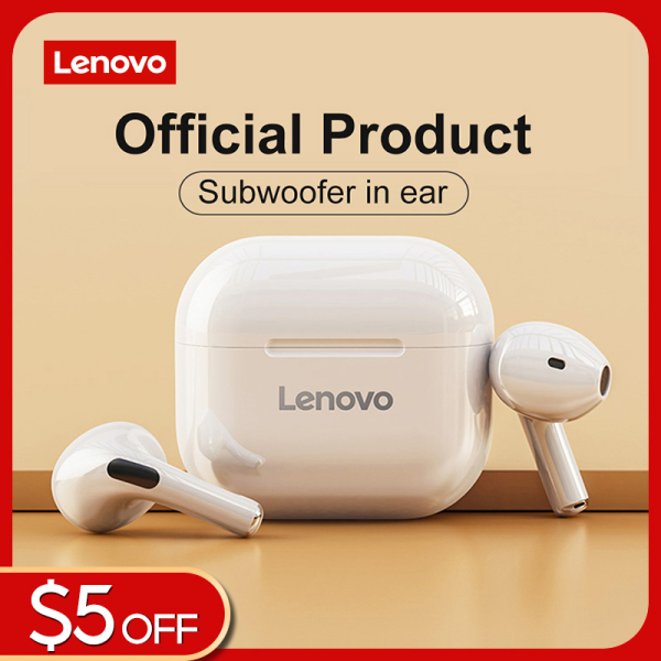 100% Original Lenovo Mini Bluetooth Earphone Sport Gaming Wireless Earbuds for iPhone Android Sport Gaming Singapore