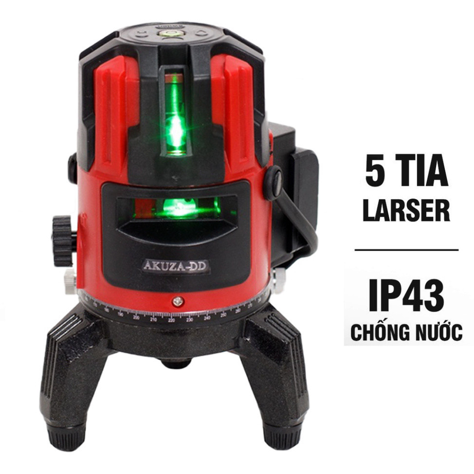 Máy bắn cốt | Máy cân bằng laser Akuza DD 5 tia xanh cân bằng laser tự động