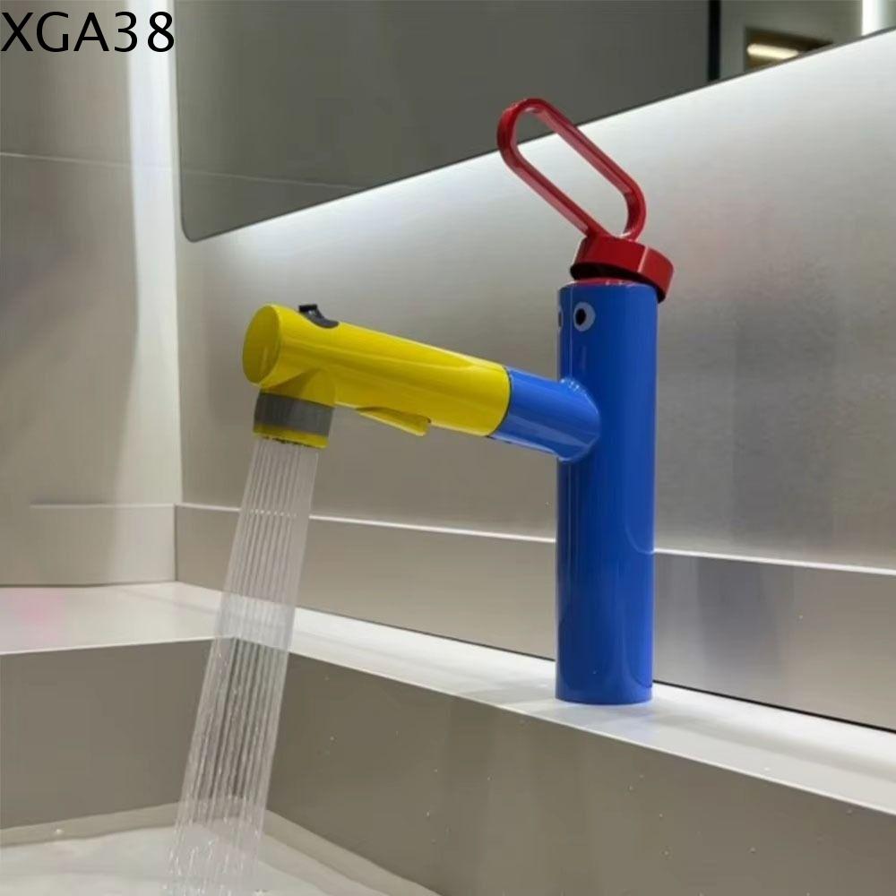 XGA38 60cm Wide Range Wash Basin Faucet Copper Alloy Three Ways of Water Discharge Pull Type Faucet Water Saving Rotating Lavatory Faucet Household Use Presyo 4,093 Piso*Libreng Shipping