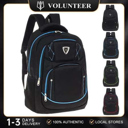 High School Volunteer School Bag - Large Capacity, Waterproof