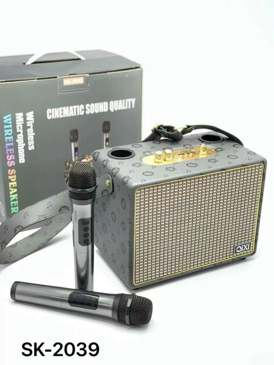 Loa Karaoke Bluetooth Qixi SK-2039 Kèm Micro
