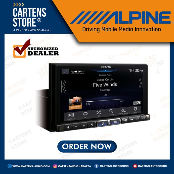 HEAD UNIT ALPINE ILX-507 7" ALPINE INDONESIA BY CARTENS-desshop99 Harga 23,540,000 rupiah*Gratis Ongkir
