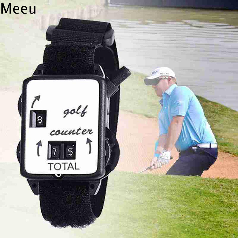 MEEU Mini Xách tay Nhựa Hỗ Trợ đào tạo Golf Phụ Kiện Putt Shot Counter Mini Xem Scorers Golf Đột Quỵ Truy Cập Scoring KEEPER Golf Điểm Truy Cập