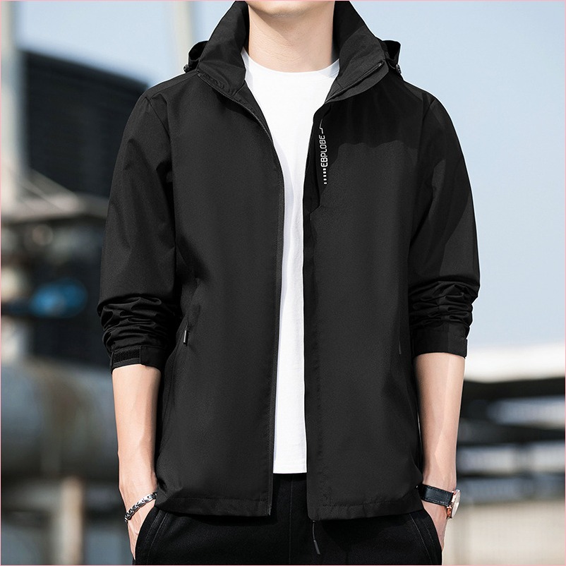Outdoor Jackets For Men And Women In Spring And Autumn New Style Couples Detachable Hooded Casual Windproof Jackets Sports Windbreaker Jackets  LZD