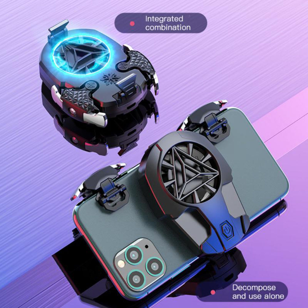 RANUN For E-sport Game Games Accessories Joystick Trigger Cooling Fan Game