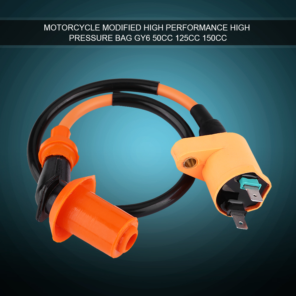 Cuộn dây đánh lửa bugi xe máy spark coil cho gy6 50cc 125cc 150cc atv scooter động cơ xe máy dirt bike xe go-kart